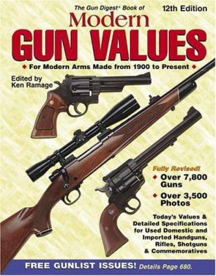 Gun Digest Book of Modern Gun Values 0873496280 Book Cover