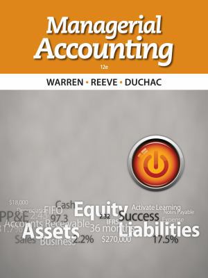 Managerial Accounting 1133952402 Book Cover