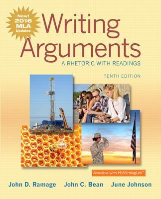 Writing Arguments: A Rhetoric with Readings, ML... 0134586514 Book Cover