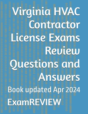 Virginia HVAC Contractor License Exams Review Q...            Book Cover