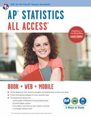 AP® Statistics All Access Book + Online + Mobil... 0738610585 Book Cover