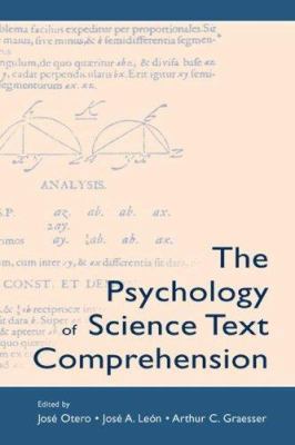The Psychology of Science Text Comprehension 0805838740 Book Cover