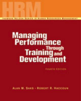 Managing Performance Through Training & Develop... 0176252444 Book Cover