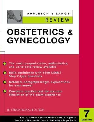 Appleton & Lange Review of Obstetrics & Gynecology 0071212175 Book Cover