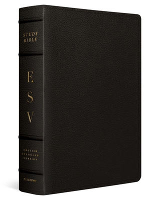 ESV Study Bible, Large Print (Buffalo Leather, ... 1433587076 Book Cover