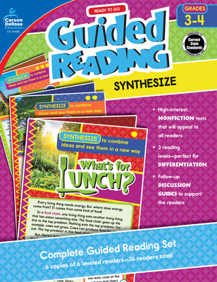 Carson Dellosa Ready to Go: Synthesize Guided R... 1483839826 Book Cover