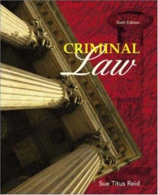 Criminal Law 007282008X Book Cover