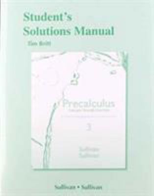 Student's Solutions Manual (Valuepack) for Prec... 0321926285 Book Cover