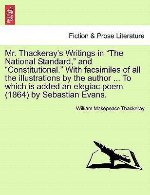 Mr. Thackeray's Writings in "The National Stand... 1241218323 Book Cover