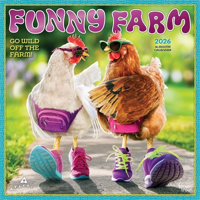 Avanti Funny Farm Official 2026 12 X 24 Inch (H... B0DYKYLHL8 Book Cover