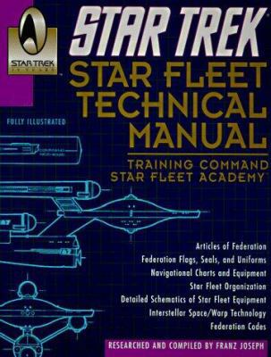 Star Trek: Star Fleet Technical Manual 0345340744 Book Cover