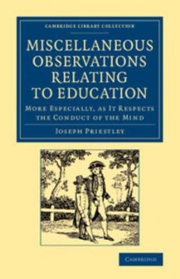 Miscellaneous Observations Relating to Educatio... 110806440X Book Cover