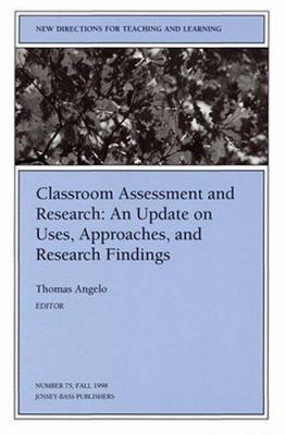 Classroom Assessment and Research: An Update on... 0787998850 Book Cover