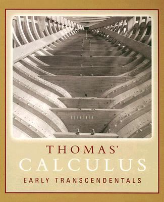 Thomas' Calculus Early Transcendentals 032119800X Book Cover