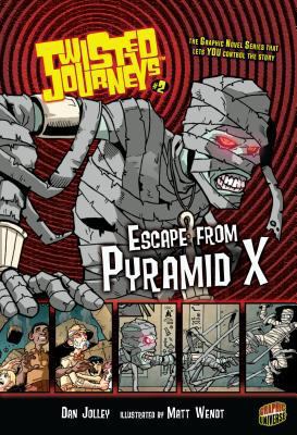 Escape from Pyramid X: Book 2 (Twisted Journeys ®) 0822567792 Book Cover