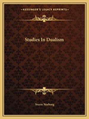 Studies In Dualism 1163157236 Book Cover