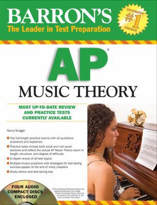 Barron's AP Music Theory with Audio Compact Discs 0764196316 Book Cover