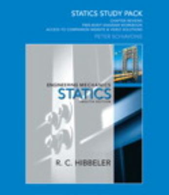 Engineering Mechanics Statics Study Pack 0136091830 Book Cover