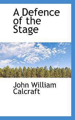 A Defence of the Stage 1117354237 Book Cover