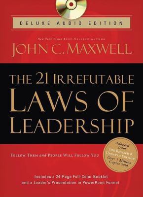 The 21 Irrefutable Laws of Leadership Deluxe Au... 1400202027 Book Cover
