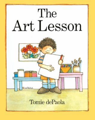 The Art Lesson 0785734481 Book Cover