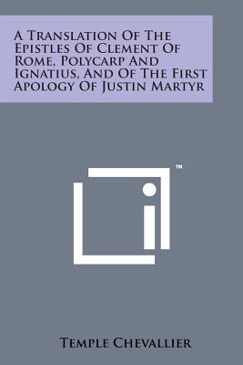 A Translation of the Epistles of Clement of Rom... 1498194257 Book Cover