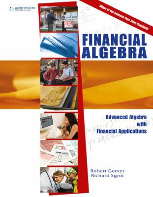 Financial Algebra: Advanced Algebra with Financ... 128544485X Book Cover