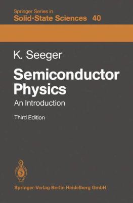 Semiconductor Physics 3540155783 Book Cover