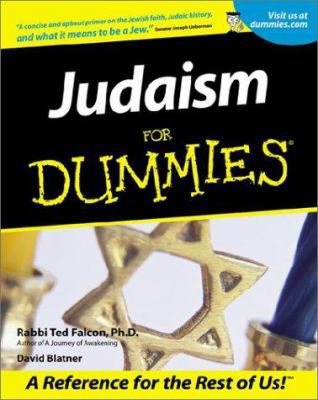 Judaism for Dummies B002COCNZM Book Cover