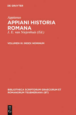 Index Nominum [Greek, Ancient (to 1453)] 3598711239 Book Cover