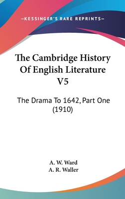 The Cambridge History of English Literature V5:... 1436548470 Book Cover