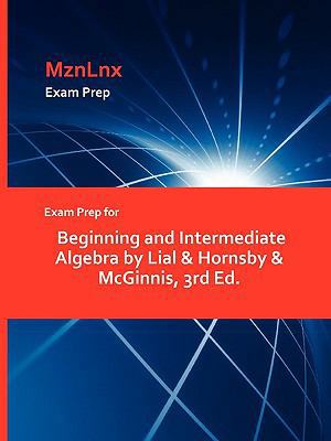Exam Prep for Beginning and Intermediate Algebr... 1428869832 Book Cover