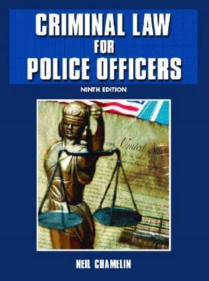 Criminal Law For Police Officers 0131188127 Book Cover