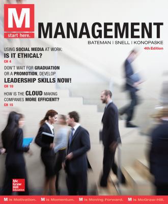 Loose Leaf for M: Management 1259663558 Book Cover