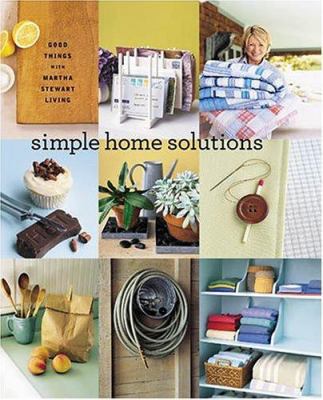 Martha Stewart Living Simple Home Solutions 0848728343 Book Cover