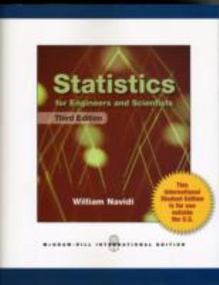 Statistics for Engineers and Scientists 0071222057 Book Cover