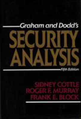 Security Analysis: Fifth Edition 0070132356 Book Cover