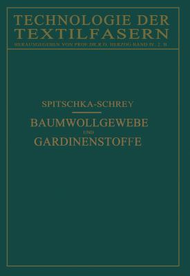 Baumwollgewebe Und Gardinenstoffe [German] 3642504868 Book Cover