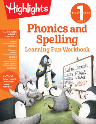 First Grade Phonics and Spelling 1684379253 Book Cover