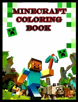 Minecraft coloring book: coloring book for kids (perfect for ages 2 to 8) B08JDTP5J1 Book Cover