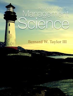 Introduction to Management Science 1408079577 Book Cover