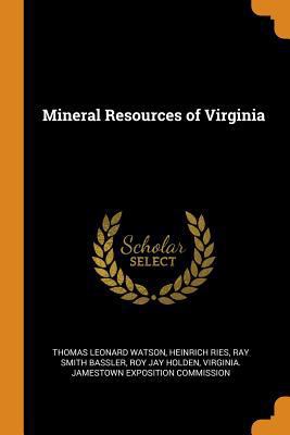 Mineral Resources of Virginia 034446606X Book Cover