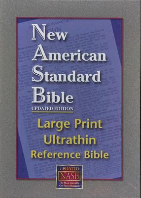 Ultrathin Reference Bible Large Print-NASB [Large Print] 1581351356 Book Cover