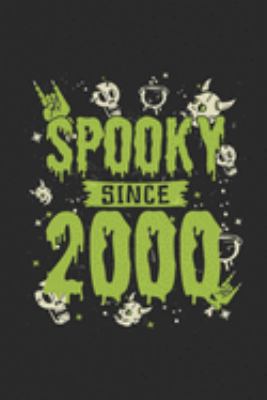 Spooky Since 2000: Graph Ruled Notebook / Journal (6" X 9" - 5 X 5 Graph Ruled) – Birthday Gift and Halloween Day Gift for Kids, Teenager, Women and Men