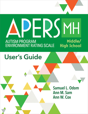 Autism Program Environment Rating Scale - Middl... 1681257238 Book Cover