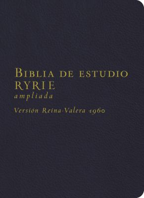 Biblia de Estudio Ryrie Ampliada-Rvr 1960 [Spanish] 0825418186 Book Cover