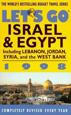 Let's Go 98 Israel & Egypt (Annual) 0312168942 Book Cover