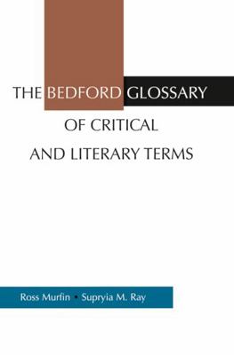 The Bedford Glossary of Literary Terms 0333690966 Book Cover