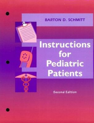Instructions for Pediatric Patients 0721678858 Book Cover
