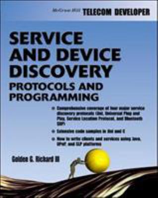 Service and Device Discovery 0071379592 Book Cover